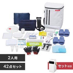 �h�Ѓ����b�N 2�l�p 42�_ �h�ЃZ�b�g �h�ЃO�b�Y BS242 + ���o�C���o�b�e���[ ��e�� �|�[�^�u���d�� ���^ 