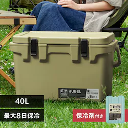 �y�}�������ۗ��L�t���zHUGEL �N�[���[�{�b�N�X 40L TC-40R �J�[�L