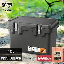 �y�����ԕۗ��L�t���z�N�[���[�{�b�N�X HUGEL 40L ��13.3���ۗ� 6�ʐ^��f�M�p�l�� �^��f�M VITC-40 �`���R�|���O���[