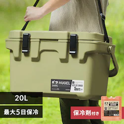 �y�����ԕۗ��M�t���zHUGEL �N�[���[�{�b�N�X 20L TC-20R �J�[�L
