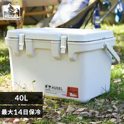 HUGEL �^��f�M�N�[���[�{�b�N�X 40L VITC-40R �z���C�g�A�b�V��