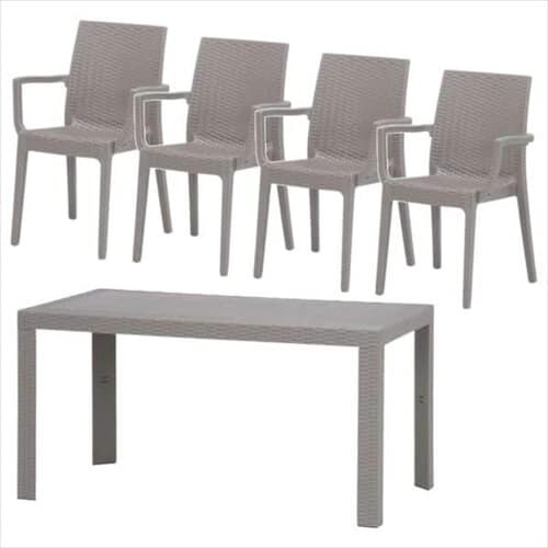 �X�e�� �e�[�u�� 80�~140 �{�`�F�A�[ �I�t 4�r �O���[ _0