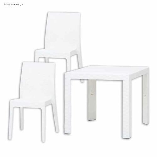 �X�e�� �e�[�u�� 80�~80 �{�`�F�A�[2�r �z���C�g _0