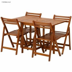 �s��f�� �o�^�t���C�e�[�u�����`�F�A�[5�_SET 85542