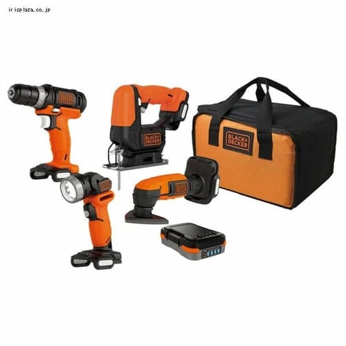 ブラック&デッカー 100mmディスクグラインダー オレンジ/ブラック