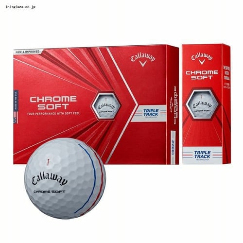 激安セール】 キャロウェイ クロムソフト ゴルフボール トリプル