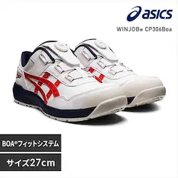�A�V�b�N�X asics �V���[�Y �E�B���W���u CP306 BOA 1273A029 �z���C�g�~�N���V�b�N���b�h 27.0cm