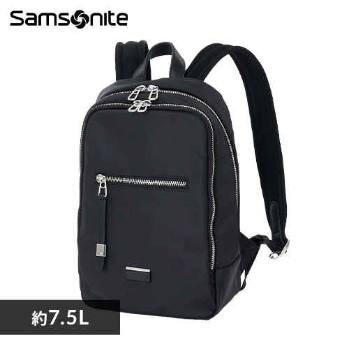 \50%OFFクーポン配布中/Samsonite BACKPACK S BLACK 144370-1041 【プラザセレクト】【代引き不可】【前払い不可】【同梱不可】