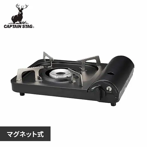 カセットコンロ ブラック UF-28 【プラザセレクト】_0