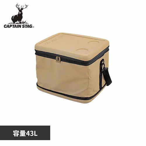 クーラーバッグ 43L ベージュ スーパーコールド UE-618 【プラザセレクト】_0