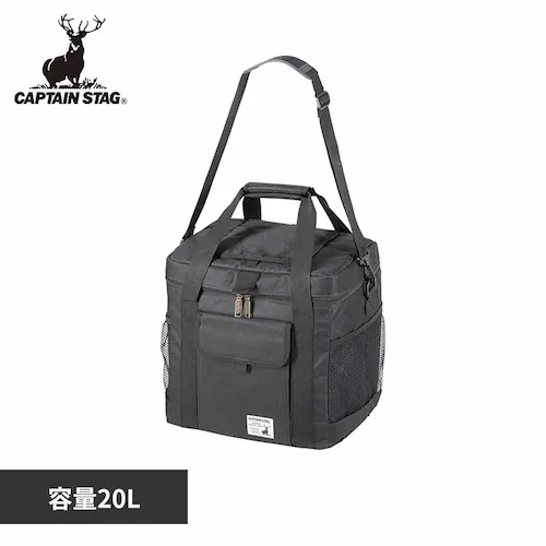 ソフト クーラーバッグ 20L ブラック スーパークール UE-568 【プラザセレクト】_0