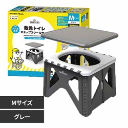 Fun Standard �v���X�`�b�N�� �X�e�b�v�X�c�[���Z�b�gM P0314ETSSM-GRY �O���[