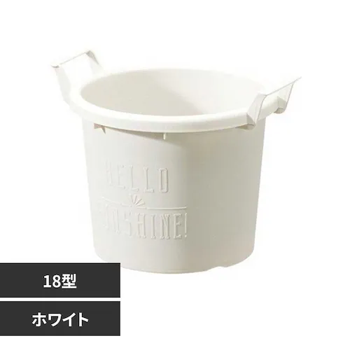 ��a�v���X�`�b�N �O���E�R���e�i 18�^ �z���C�g_0