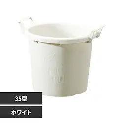 ��a�v���X�`�b�N �O���E�R���e�i 35�^ �z���C�g