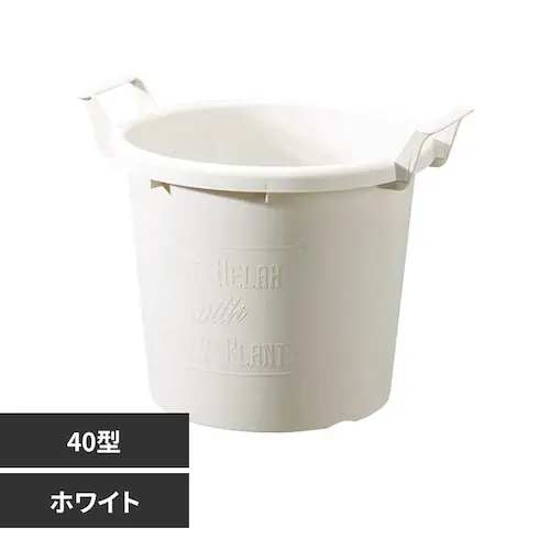 ��a�v���X�`�b�N �O���E�R���e�i 40�^ �z���C�g_0