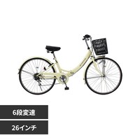 ACTIVE PLUS ACTIVEPLUS 26インチノーパンク折り畳み自転車 オフ 