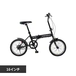 CHEVROLET 16�C���`�܏�ݎ��]�ԃu���b�N MG-CV16BAA-BK �y���Ԏw��s�z�y����s�z�y�����s�z