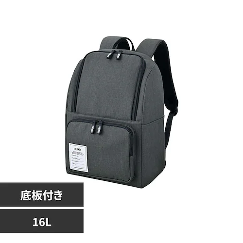 サーモス保冷バックパック 16L ダークグレー_0
