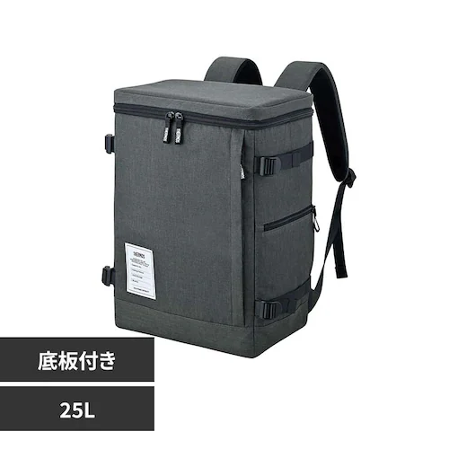 サーモス保冷バックパック 25L ダークグレー_0