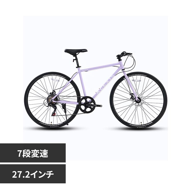 ACEXIS 【完成車】ACEXISクロスバイク 7段変速 CITYPACE ブラック