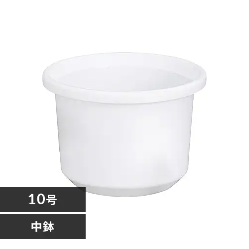 ティルト中鉢 10号 ホワイト_0