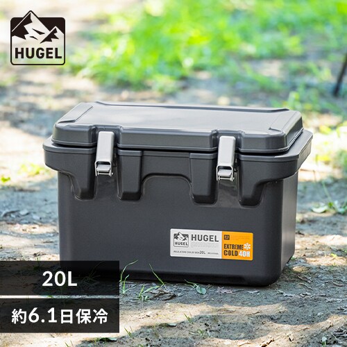 �N�[���[�{�b�N�X HUGEL 20L ��6.1���ۗ� 6�ʐ^��f�M�p�l�� �^��f�M ��e�� VITC-20 �`���R�|���O���[�@_0
