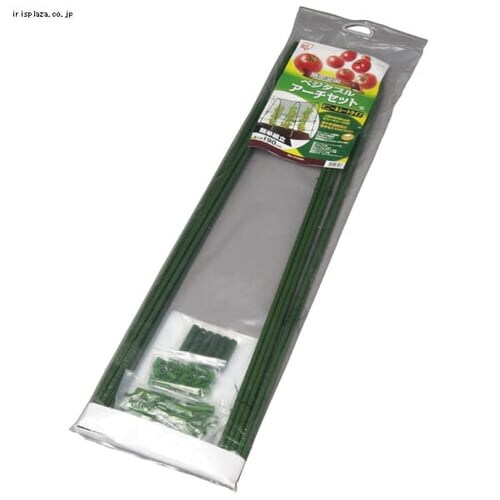 ≪ビニールシートタイプ≫ベジタブルアーチセット VA-19V グリーン_0