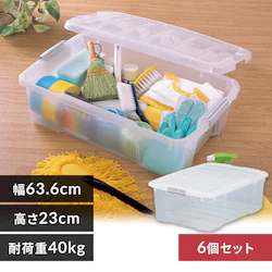 �y6�Z�b�g�z���[�{�b�N�X �W�t�� �o�b�N���{�b�N�X 43L NSK-430 �N���A