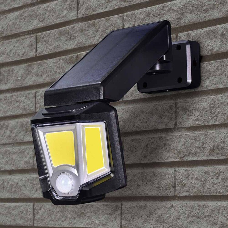 朝日電器株式会社 ソーラー式 センサーライト ESL-151SL 【プラザセレクト】