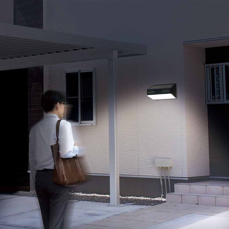 朝日電器株式会社 フラットセンサーウォールライト 調光 ESL-KF500SL 【プラザセレクト】