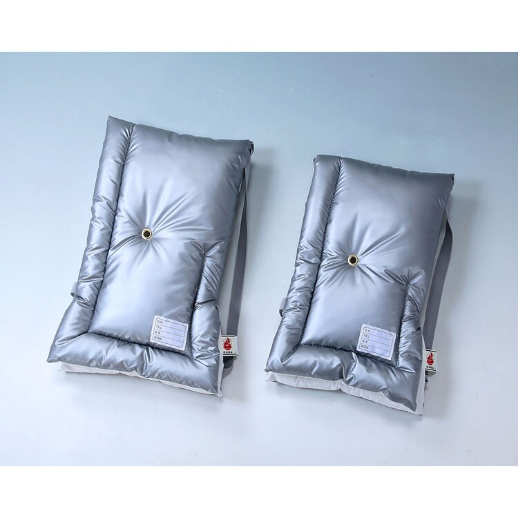 日本防炎協会認定 アルミ防災ずきん Lサイズ シルバー 31-6004 【プラザセレクト】