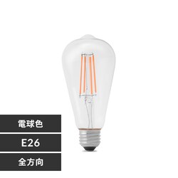 LED�d�� E26 �t�B�������g �����O�^ �N���A�K���X �S�����^�C�v �d���F LDF2L-G-FCKP