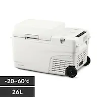 �≷�� 26L �|�[�^�u�� -20�`60�� �o�b�e���[���� �}�����[�h���� ��66.6cm IPDW-B3A-W �z���C�g