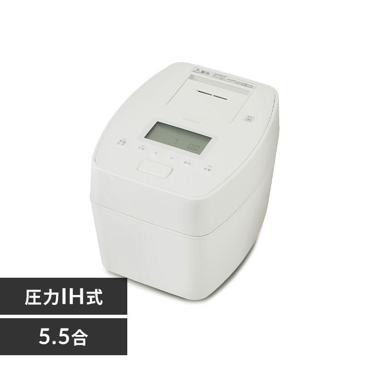 IRIS OHYAMA 炊飯器 5合炊き 5.5合 マイコン おいしい シンプル