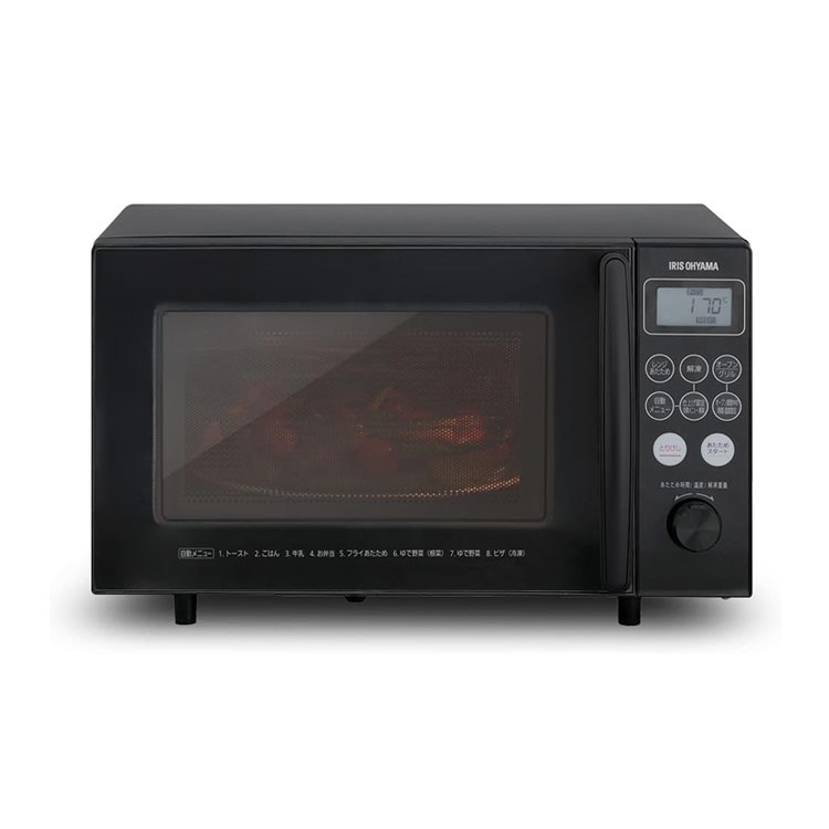 IRIS OHYAMA オーブンレンジ AMO-T1502-B 本体 オーブンレンジ 15L AMO-T1502-B ブラック 106201│アイリスオーヤマ
