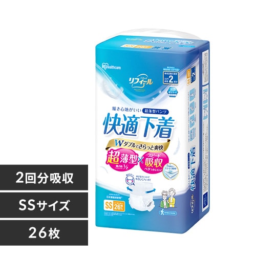 96枚】リフィール 快適下着 超薄型パンツ Mサイズ 24枚入NAD-M24-2×4