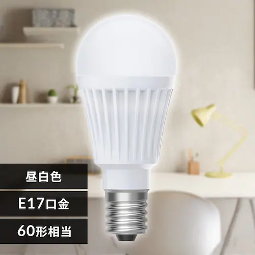 LED電球 E17 全方向 60形相当 昼白色 LDA5N-G-E17/W-6T9 _0