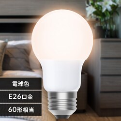 LED�d�� E26 �S���� 60�`���� �d���F LDA5L-G/W-6T9 