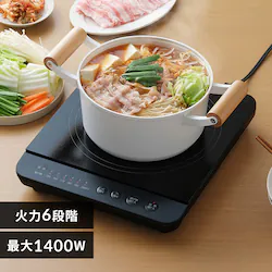 IH�R���� 1400W IHK-TA1-B �u���b�N