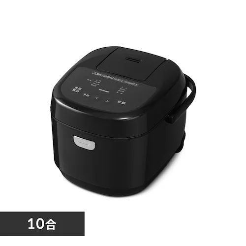 ジャー炊飯器 10合 RC-BMA10-B ブラック_0