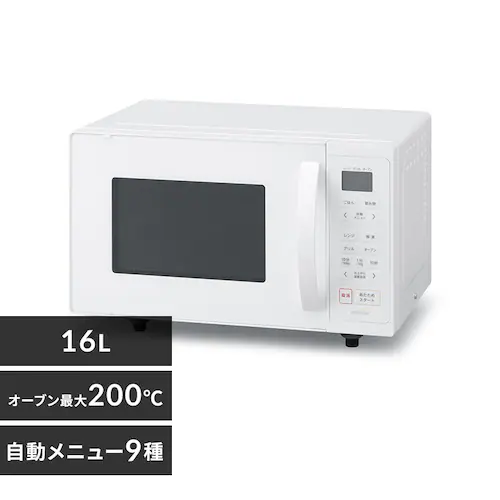 オーブンレンジ 16L MO-F1601-W ホワイト_0