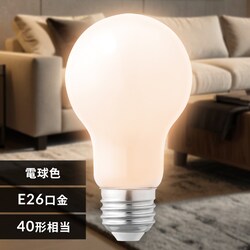 LED�V���J�d�� E26 40W���� �d���F LDA3L-G�^W-4LW