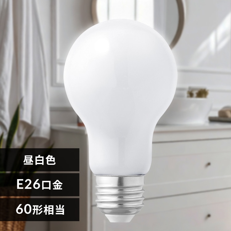 LED�V���J�d�� E26 60W���� �d���F LDA4L-G�^W-6LW