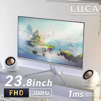 �Q�[�~���O���j�^�[ 23.8�C���` LUCA DG-AF2320S-W �z���C�g