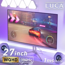 �Q�[�~���O���j�^�[ 27�C���` LUCA DG-AW2718S-V �p�[�v��