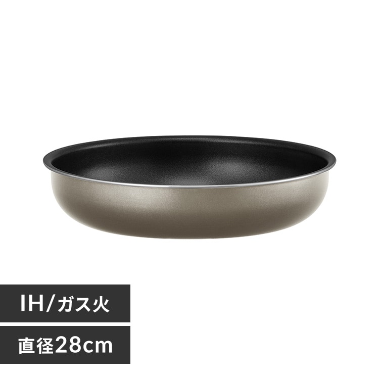 ダイヤモンドコートパン フライパン20cm IH／ガス火対応 IPDCI-T20F