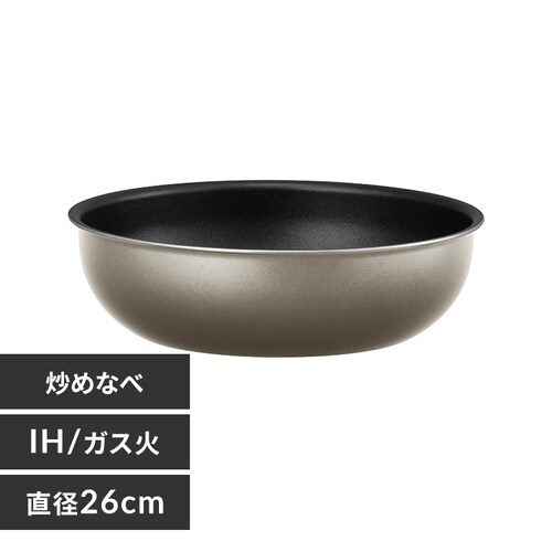 �_�C�������h�R�[�g�p�� �u�ߓ�26cm IH�^�K�X�ΑΉ� IPDCI-T26W ���^���b�N�O���[�W��_0