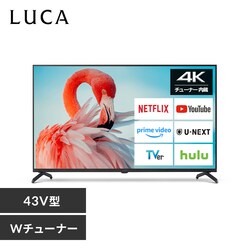 4K �X�}�[�g�t���e���r 43V�^ LT-43UGX-G1 �u���b�N
