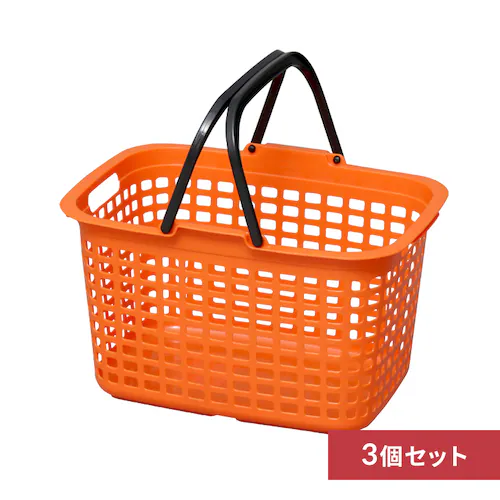 職人の車載ラック専用 キャリーバスケット CBT-M オレンジ/ブラック_0