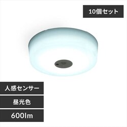 �y10�Z�b�g�z�V�[�����O���C�g LED ���^ ���^���T�[�L�b�g�V���[�Y 600lm �l���Z���T�[�t �����F ���� �L�� �L�b�`�� ���ʏ� �N���[�[�b�g �Ɩ� SCL6DMS-MCHL